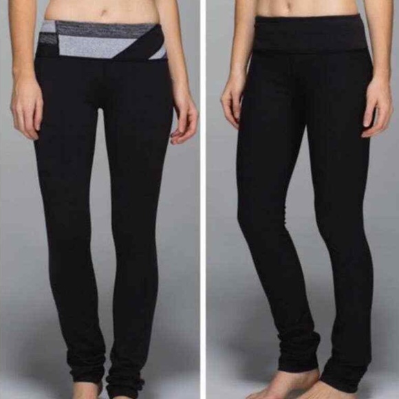 LULULEMON reversible straight leg groove pant, Size 6 - Picture 5 of 5